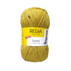 Regia 4-ply Tweed, 100 грамм, Горчичный, 00020