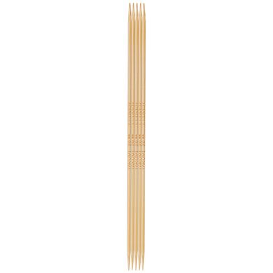 Шкарпеткові бамбукові спиці Clover, 12,5 см, 2,0 мм