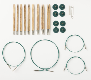Набор съемных кубических спиц Knit Picks Sunstruck Wood