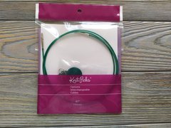 Трос для съемных спиц Knit Picks зеленый , 120 см