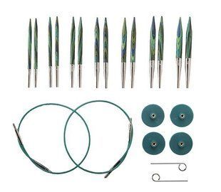 Набор укороченных съемных спиц Knit Picks Caspian Wood