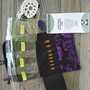 Набір знімних спиць Hiya Hiya Bamboo Premium Set, 10 см, Small (спиці від 2,75 до 5,0 мм)