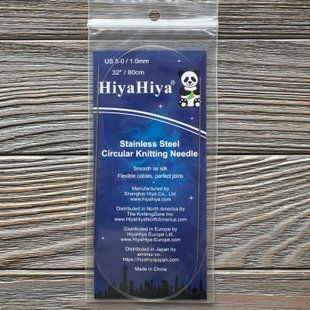Круговые спицы Hiya Hiya STEEL, 80 см, 0,7 мм