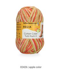 Regia Cotton Color Tutti Frutti, 02426, Яблуко, 02426