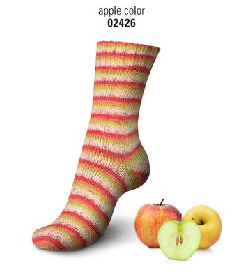 Regia Cotton Color Tutti Frutti, Яблуко, 02426