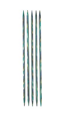 Шкарпеткові (панчішні) cпиці Knit Picks Caspian Wood, 20 см, 3,75 мм