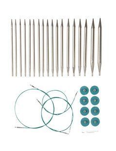 Набор съемных спиц Knit Picks Nickel Plated