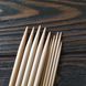 Чулочные бамбуковые спицы Clover, 18 см, 4,5 мм