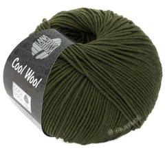 Lana Grossa Cool Wool, Мох зеленый, 2051