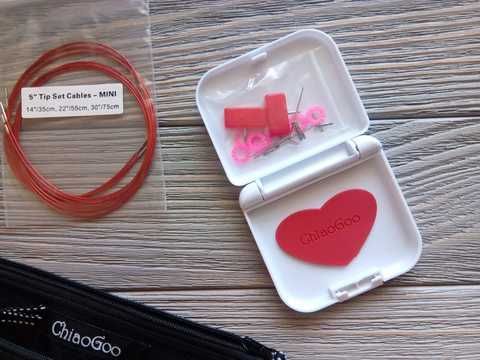 Купить Набор стальных съемных спиц CHIAOGOO TWIST Mini, 13 см в